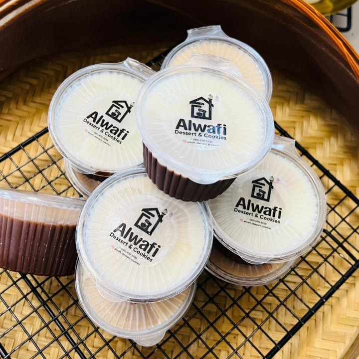 Puding Coklat Vanila